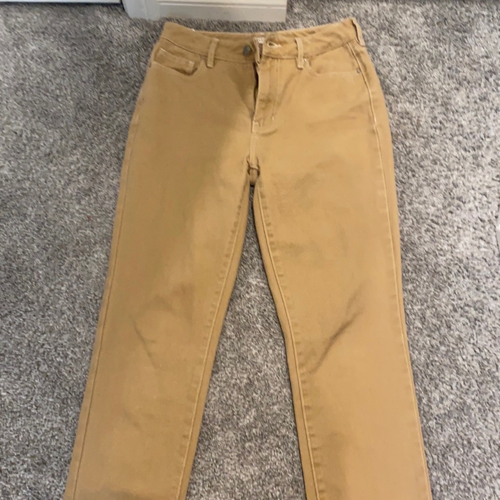 Tan jeans